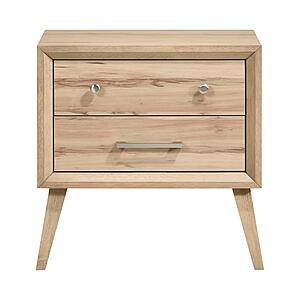 Marrin Nightstand - Natural Oak by Homelegance