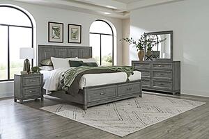 Garretson Mirror - Gray by Homelegance