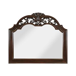 Adelina Mirror - Brown by Homelegance