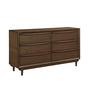 Astrid 5pc Queen Bedroom Set  - Walnut by Homelegance