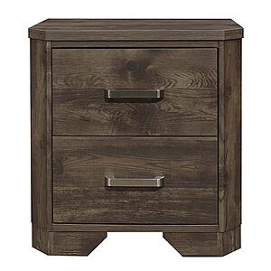 Jocelyn Nightstand - Rustic Brown by Homelegance