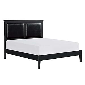Seabright California King Bed - Black by Homelegance