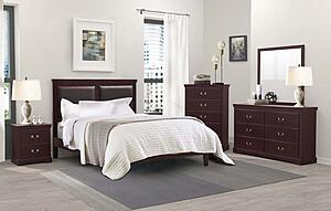 Seabright Mirror - Cherry by Homelegance