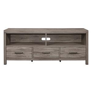 Bainbridge TV Stand - Weathered Gray by Homelegance