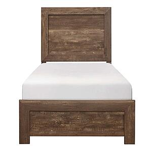 Corbin 4pc Queen Bedroom Set  - Rustic Brown by Homelegance