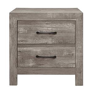 Corbin 5pc V-pattern Queen Bedroom Set  - Gray by Homelegance