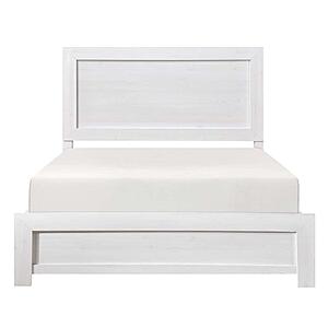 Corbin Eastern King Bed in a Box - White by Homelegance