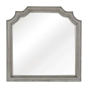 Colchester Mirror - Driftwood Gray by Homelegance