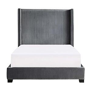 Glenbury Full Bed - Dark Gray by Homelegance