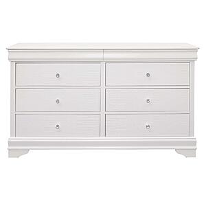 Lana Dresser - White by Homelegance