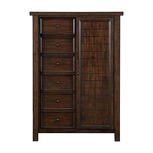 Logandale Wardrobe - Brown by Homelegance