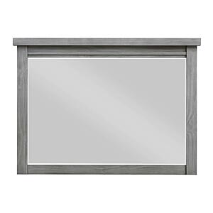 Logandale Mirror - Antique Gray by Homelegance
