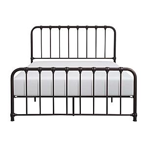 Bethany Queen Platform Bed - Dark Bronze by Homelegance