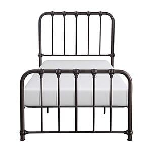 Bethany Twin Platform Bed - Dark Bronze by Homelegance