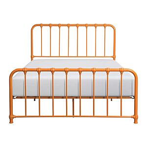 Bethany Queen Platform Bed - Orange by Homelegance