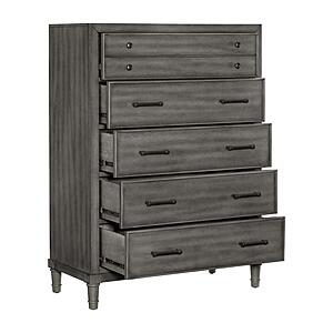 Wittenberry 5pc Queen Bedroom Set  - Pebble by Homelegance