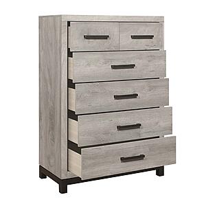 Zephyr Chest - Light Gray & Gray by Homelegance