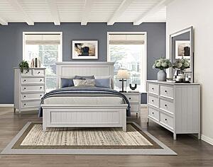 Donahue Full Bed - Off-white by Homelegance