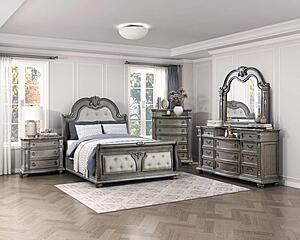Bennington  Queen Bed - Gray by Homelegance