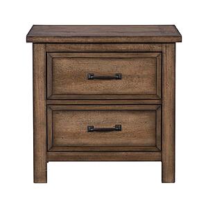 Brevard Nightstand - Light Brown by Homelegance