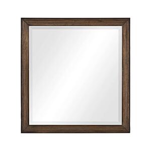 Brevard Mirror - Light Brown by Homelegance