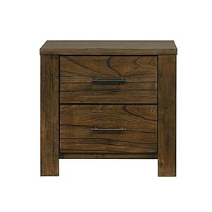 Sullivan Nightstand - Brushed Oak by Homelegance