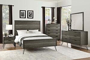 Urbanite Full Bed - Gray  by Homelegance
