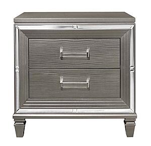 Tamsin Nightstand - Silver by Homelegance