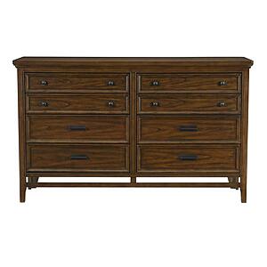Frazier Park Dresser - Brown Cherry by Homelegance