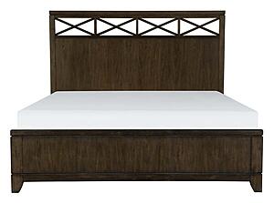 Griggs 5pc Queen Bedroom Set  - Dark Brown by Homelegance