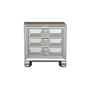 1671-4 Nightstand - Silver by Homelegance