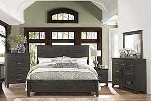 Blaire Farm Chest - Charcoal Gray by Homelegance