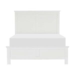Blaire Farm Eastern King Bed - White by Homelegance
