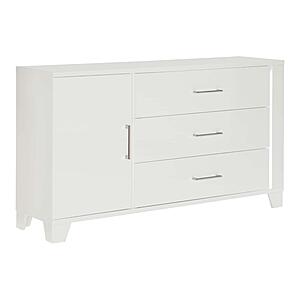 Kerren 5pc Queen Bedroom Set  - White by Homelegance