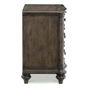 Heath Court 5pc Queen Bedroom Set  - Brown Oak by Homelegance