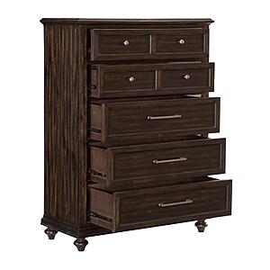 Cardano Chest - Driftwood Charcoal by Homelegance