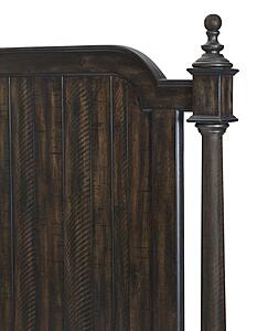 Cardano California King Bed - Driftwood Charcoal by Homelegance