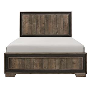 Ellendale Queen Bed - Mahogany & Dark Ebony by Homelegance