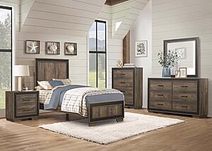 Ellendale Chest - Mahogany & Dark Ebony by Homelegance