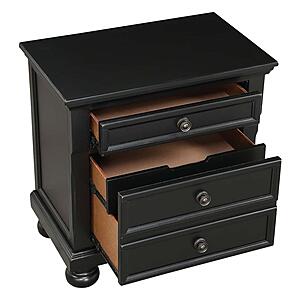 Laurelin 5pc Queen Bedroom Set - Black  by Homelegance