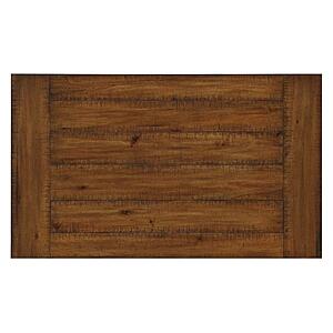 Holverson Cocktail Table - Rustic Brown & Gunmetal by Homelegance