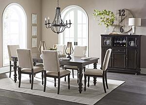 Begonia Side Chair - Grayish Brown by Homelegance