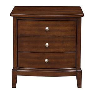 Cotterill Nightstand - Dark Cherry by Homelegance