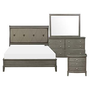 Cotterill 4pc Queen Bedroom Set  - Gray by Homelegance