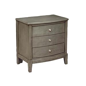 Cotterill Nightstand - Gray by Homelegance