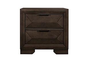Chesky Nightstand - Warm Espresso by Homelegance