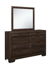 Chesky Mirror - Warm Espresso by Homelegance