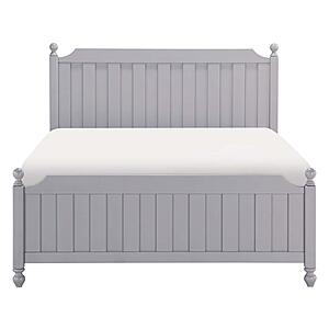 Wellsummer Queen Bed - Gray by Homelegance