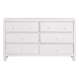 Wellsummer Dresser - White  by Homelegance