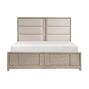 McKewen 5pc Queen Bedroom Set  - Light Gray by Homelegance